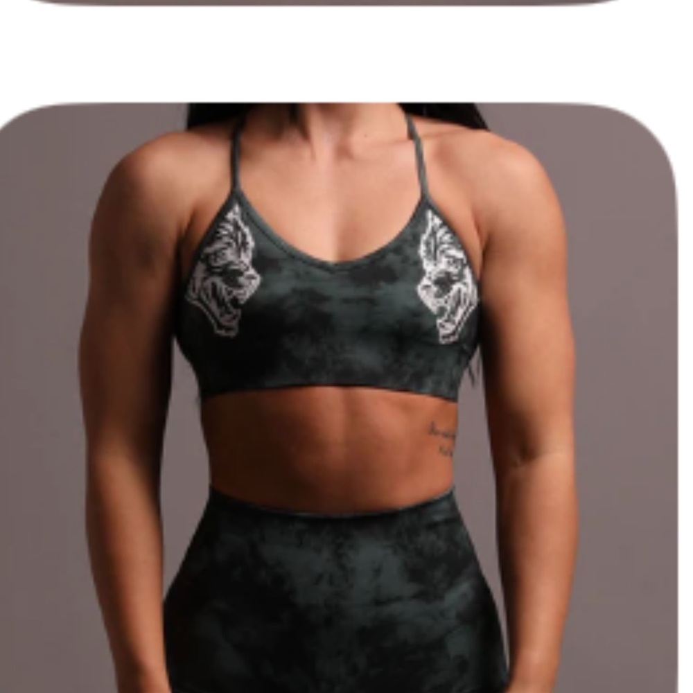 Darc Sport Emerald Sports Bra and Shorts Set